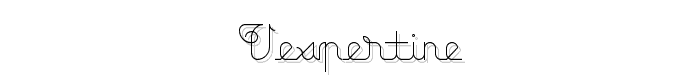 vespertine font