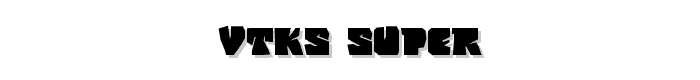 vtks%20super font