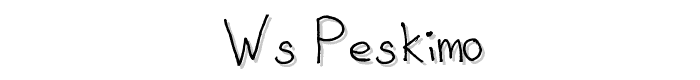 WS%20Peskimo font