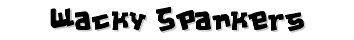 Wacky%20Spankers font