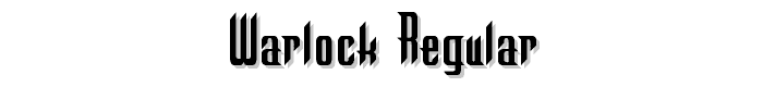 Warlock%20Regular font