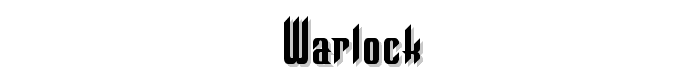 Warlock font