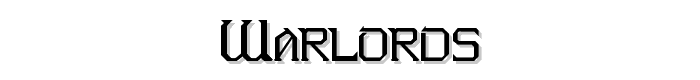 Warlords font