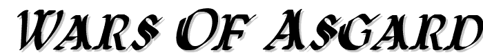 Wars%20of%20Asgard%20Condensed%20Italic font