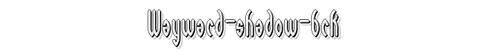 Wayward%20Shadow%20BRK font