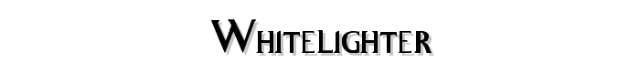 Whitelighter font