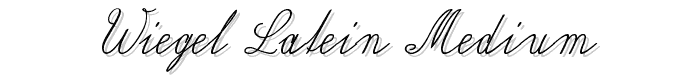 Wiegel%20Latein%20Medium font