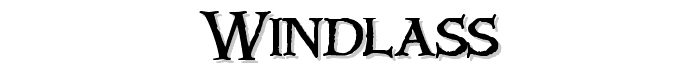 Windlass font