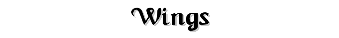 Wings font