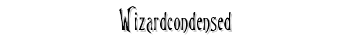 WizardCondensed font