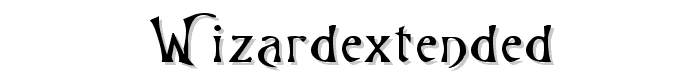 WizardExtended font