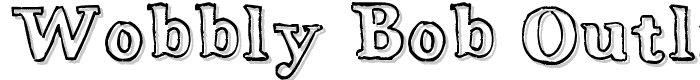 Wobbly%20Bob%20Outline font