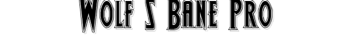 Wolf%27s%20Bane%20Pro font