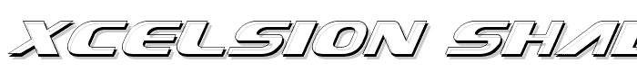 Xcelsion%20Shadow%20Italic font