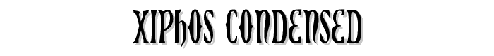 Xiphos%20Condensed font