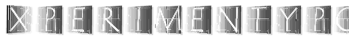 XperimentypoStripes-Two font