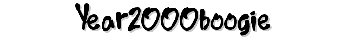 Year2000Boogie font