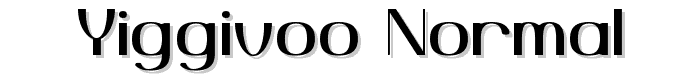 Yiggivoo%20Normal font