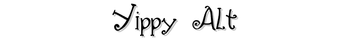 Yippy%20Alt font