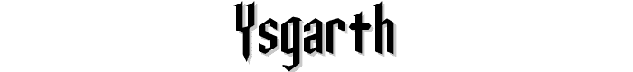 Ysgarth font