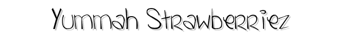 Yummah%20Strawberriez font