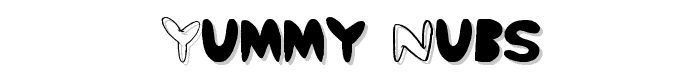 Yummy%20Nubs font