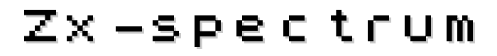 ZX Spectrum font
