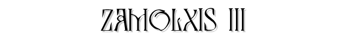 Zamolxis%20III font