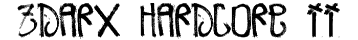 Zdarx%20Hardcore%20II font