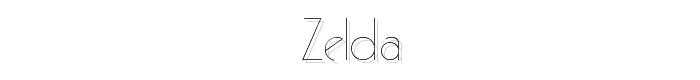 Zelda font