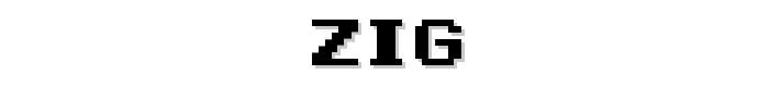 Zig font