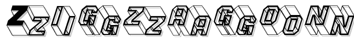 ZigZagOne font