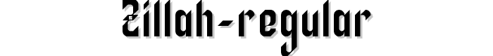 Zillah%20Regular font