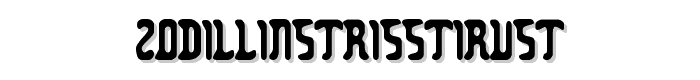 Zodillinstrisstirust font