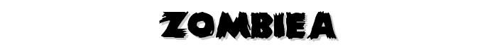 ZombieA font