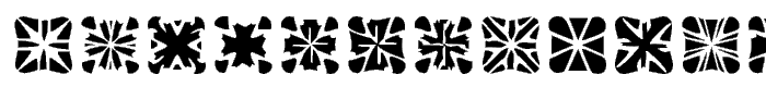 Zone23_crosses font