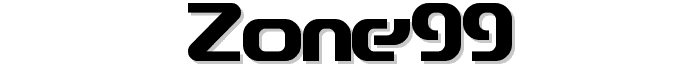 Zone99 font