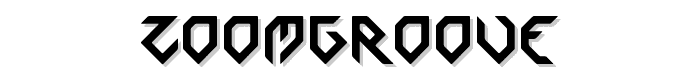 Preview of Zoomgroove font
