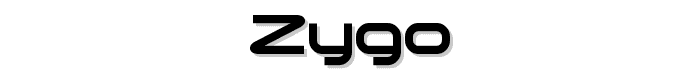 Zygo font