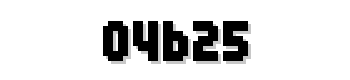04b25 font