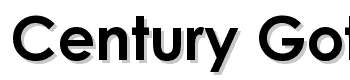 Century-Gothic-Bold font