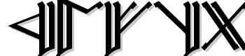 Cirth-Erebor-Caps-2 Schriftart