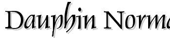 Dauphin-Normal font