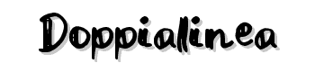 DoppiaLinea font