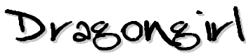 Dragongirl-Meander font