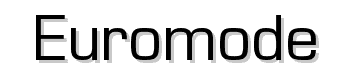 Euromode font