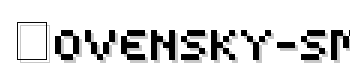 Kovensky-small-medium font