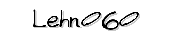 LEHN060 font