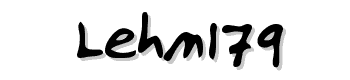 LEHN179 font