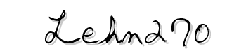 LEHN270 Schriftart